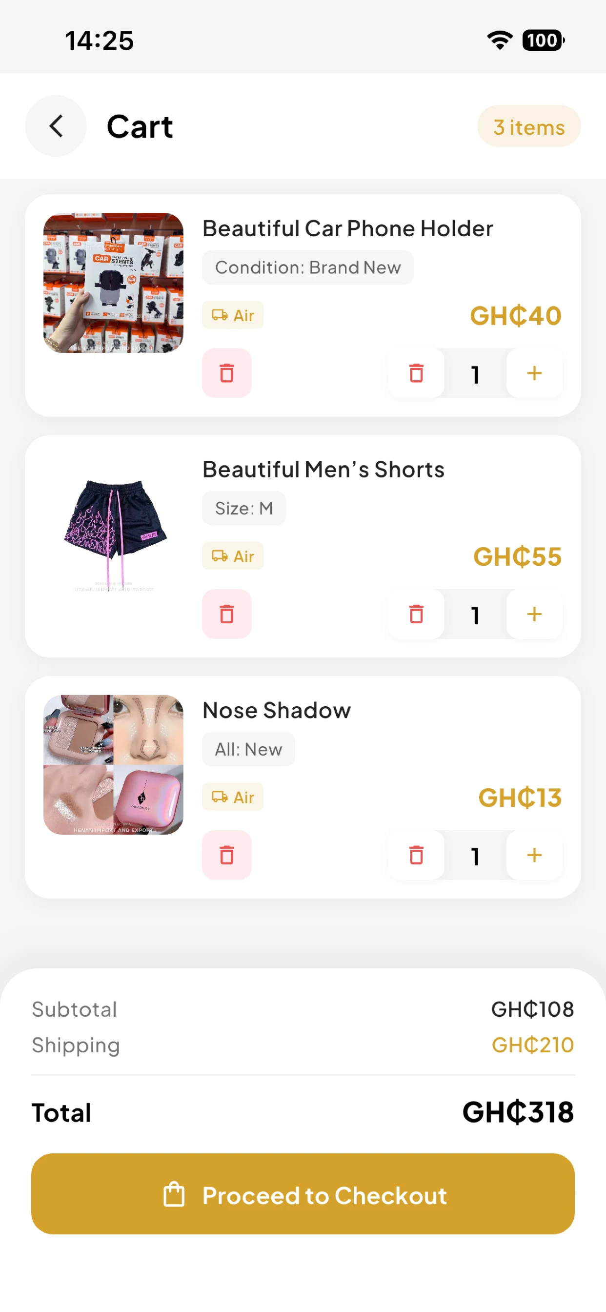 Howyin screenshot